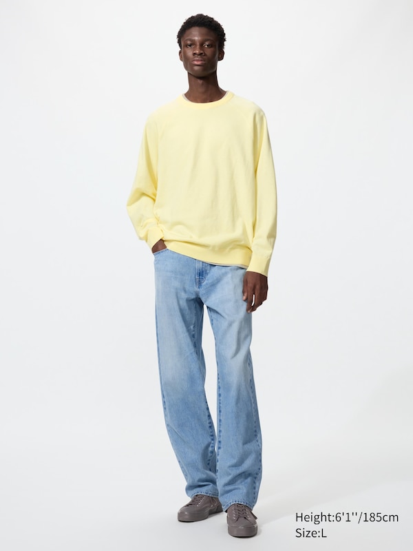 Washable Cotton Blend Sweater