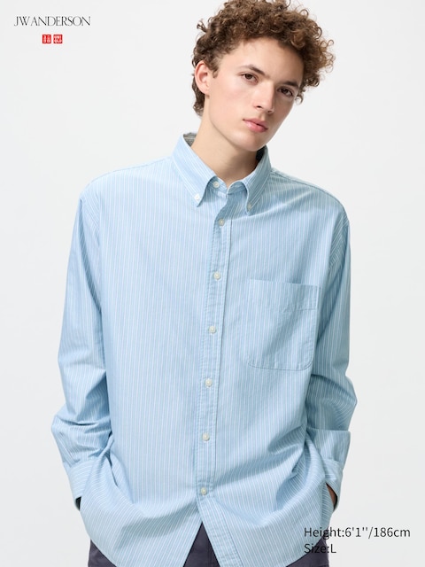 Uniqlo Oxford Oversized Shirt | Striped