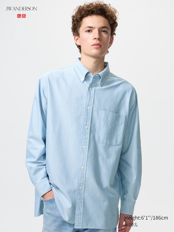 Oxford Oversized Shirt | Striped