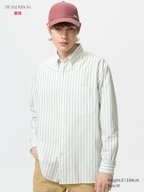 Uniqlo Oxford Oversized Shirt | Striped