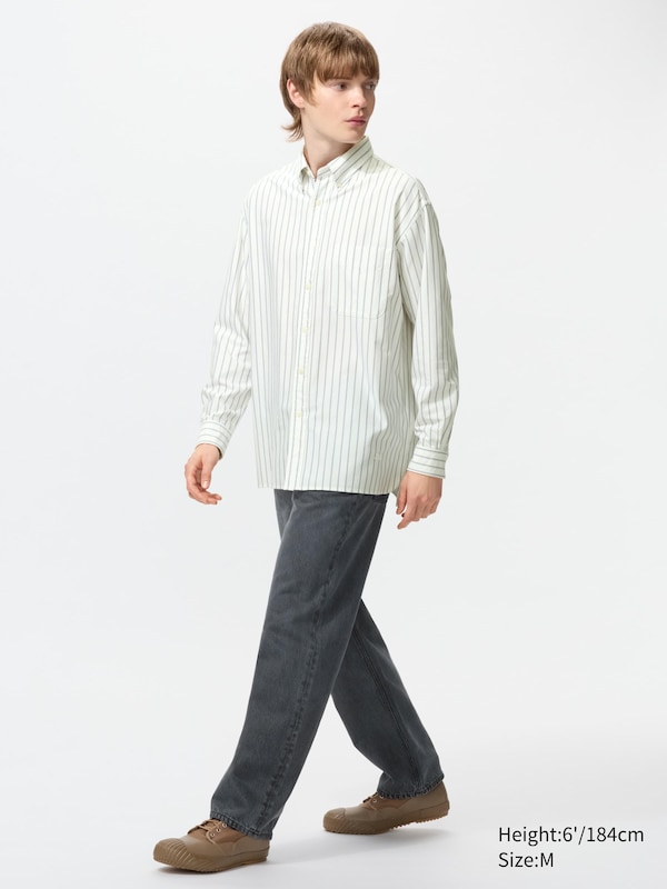 Oxford Oversized Shirt | Striped