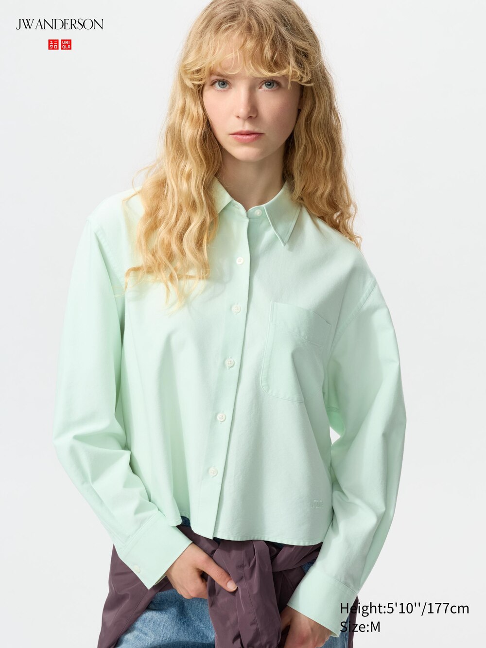 Oxford Boxy Cropped Shirt