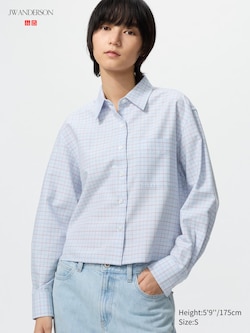 Oxford Boxy Shirt | Checked