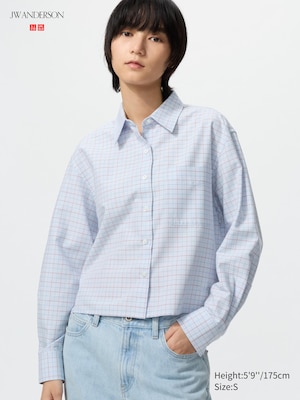 Oxford Boxy Shirt | Checked