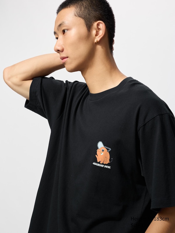 Anime Chainsaw Man UT Graphic T-Shirt