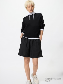 Linen Blend Easy Shorts