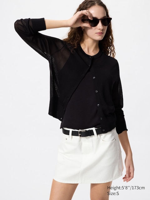 Женские юбки Uniqlo Denim Mini Skirt