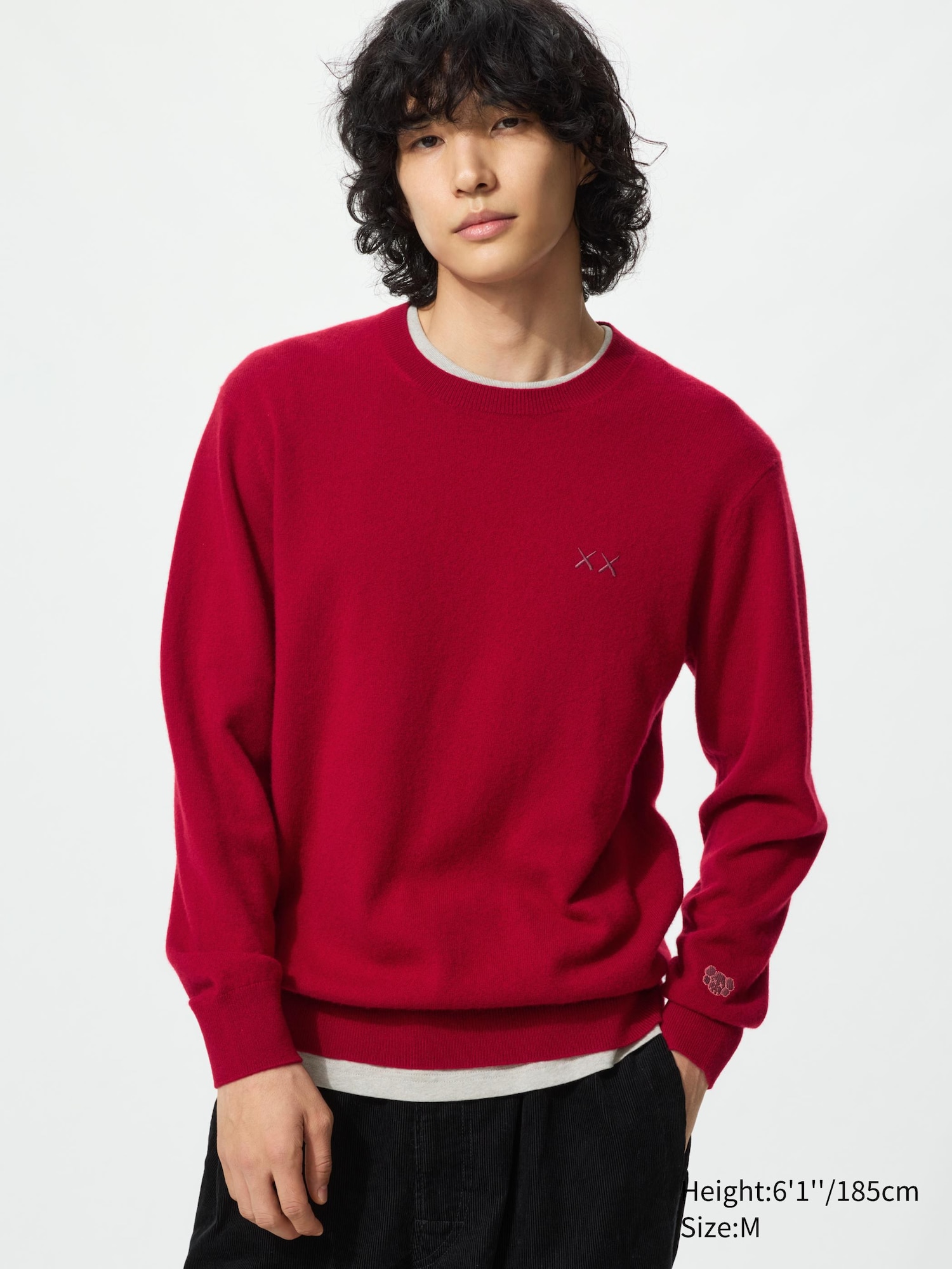 KAWS WINTER Cashmere Sweater | UNIQLO US