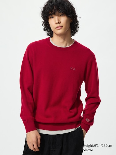 KAWS WINTER 100% Cashmere Crew Neck Jumper