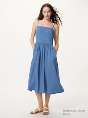 AIRism Cotton Camisole Bra Dress | Stripe