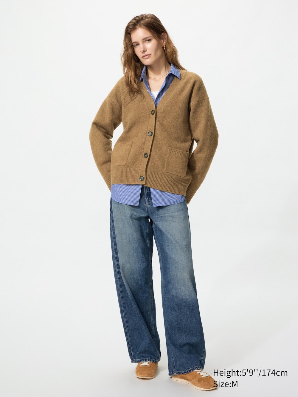 Женские кардиганы Uniqlo Souffle Yarn Relaxed Cardigan — фото 2