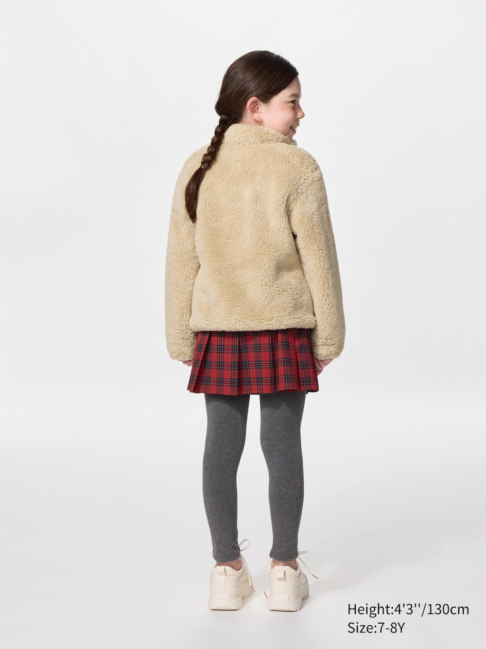 Детские леггинсы Uniqlo GIRLS HEATTECH Extra Warm Pile Lined Leggings — фото 2