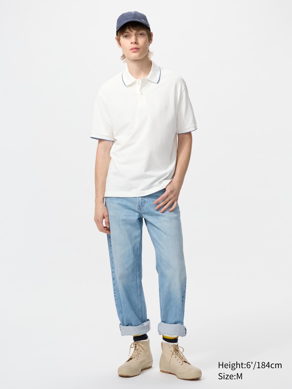 Uniqlo DRY Pique Polo Shirt | Tipping — фото 3