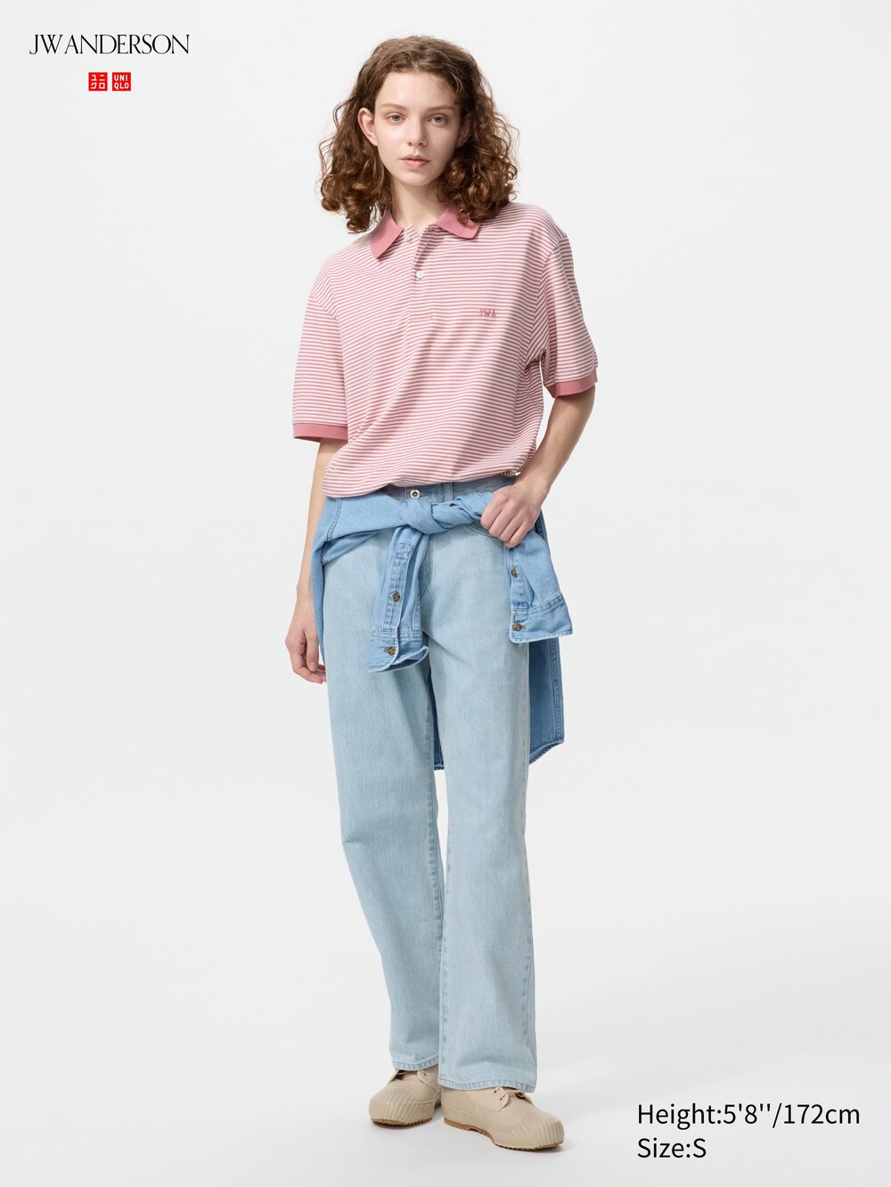 Uniqlo DRY Pique Striped Polo Shirt | Narrow Stripe — фото 4