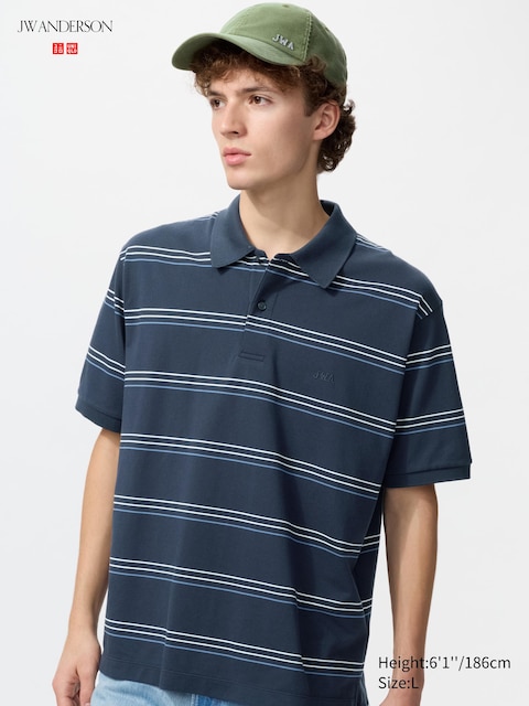 Uniqlo DRY Pique Striped Polo Shirt | Multi