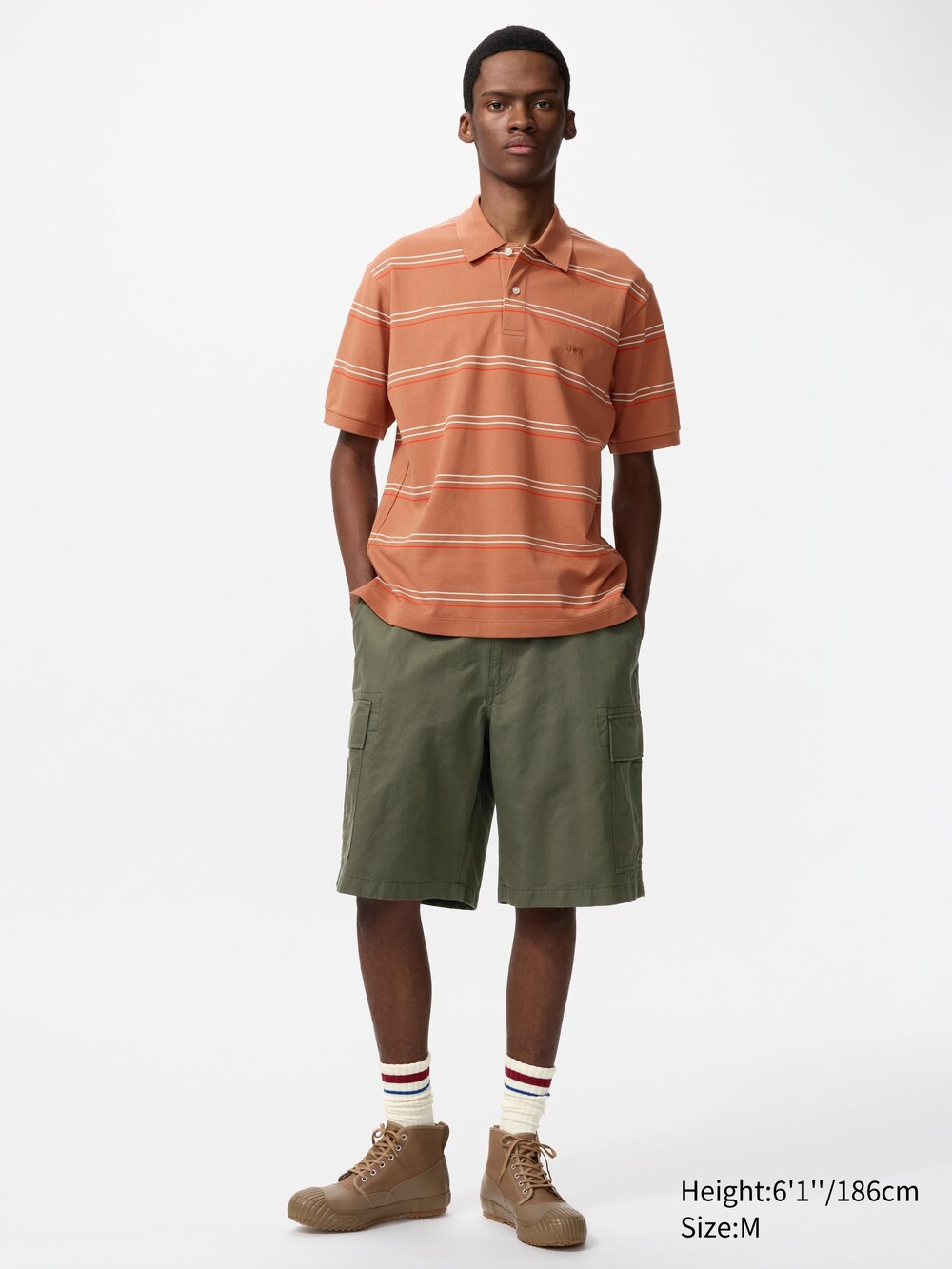 Uniqlo DRY Pique Striped Polo Shirt | Multi — фото 2