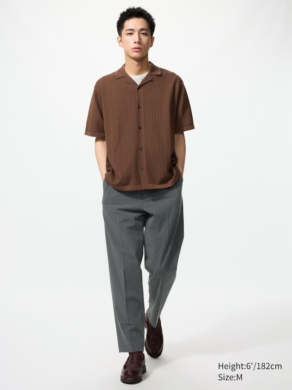 Washable Knitted Shirt | Short Sleeve