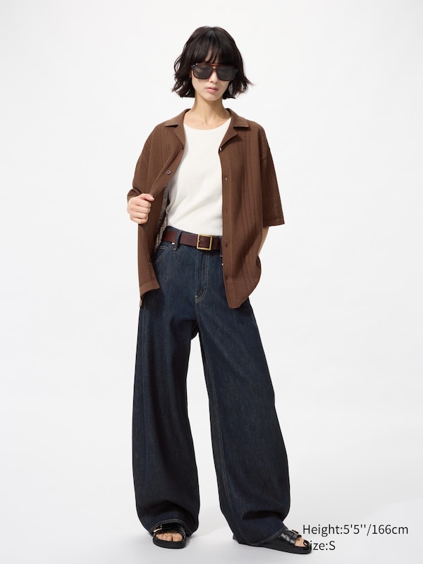 Washable Knitted Shirt | Short Sleeve