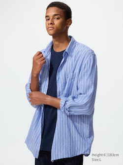 Premium Linen Shirt | Striped