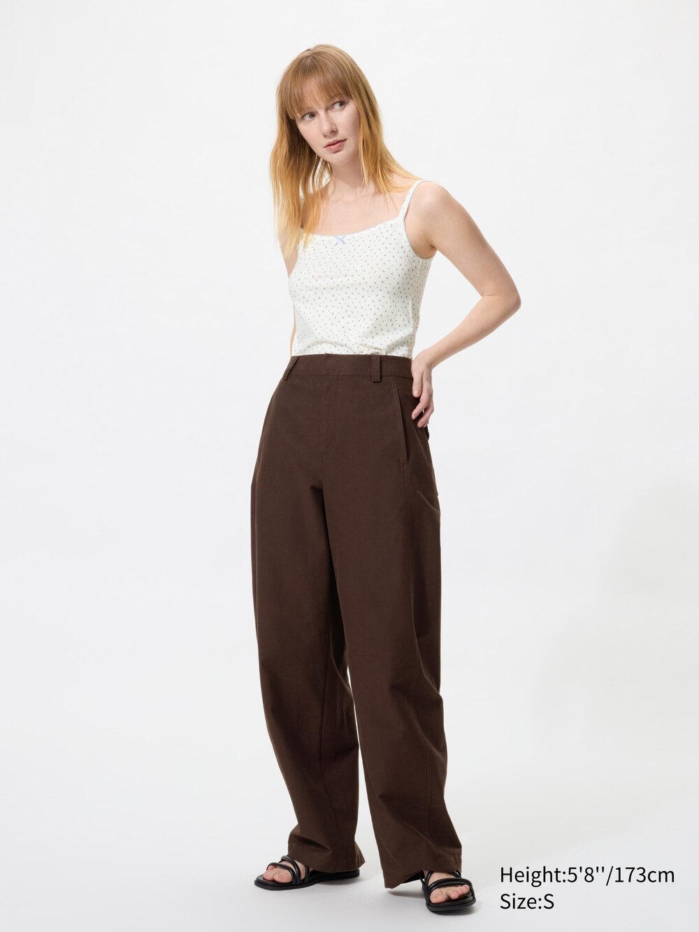 Uniqlo Soft Modal Camisole | Floral — фото 2