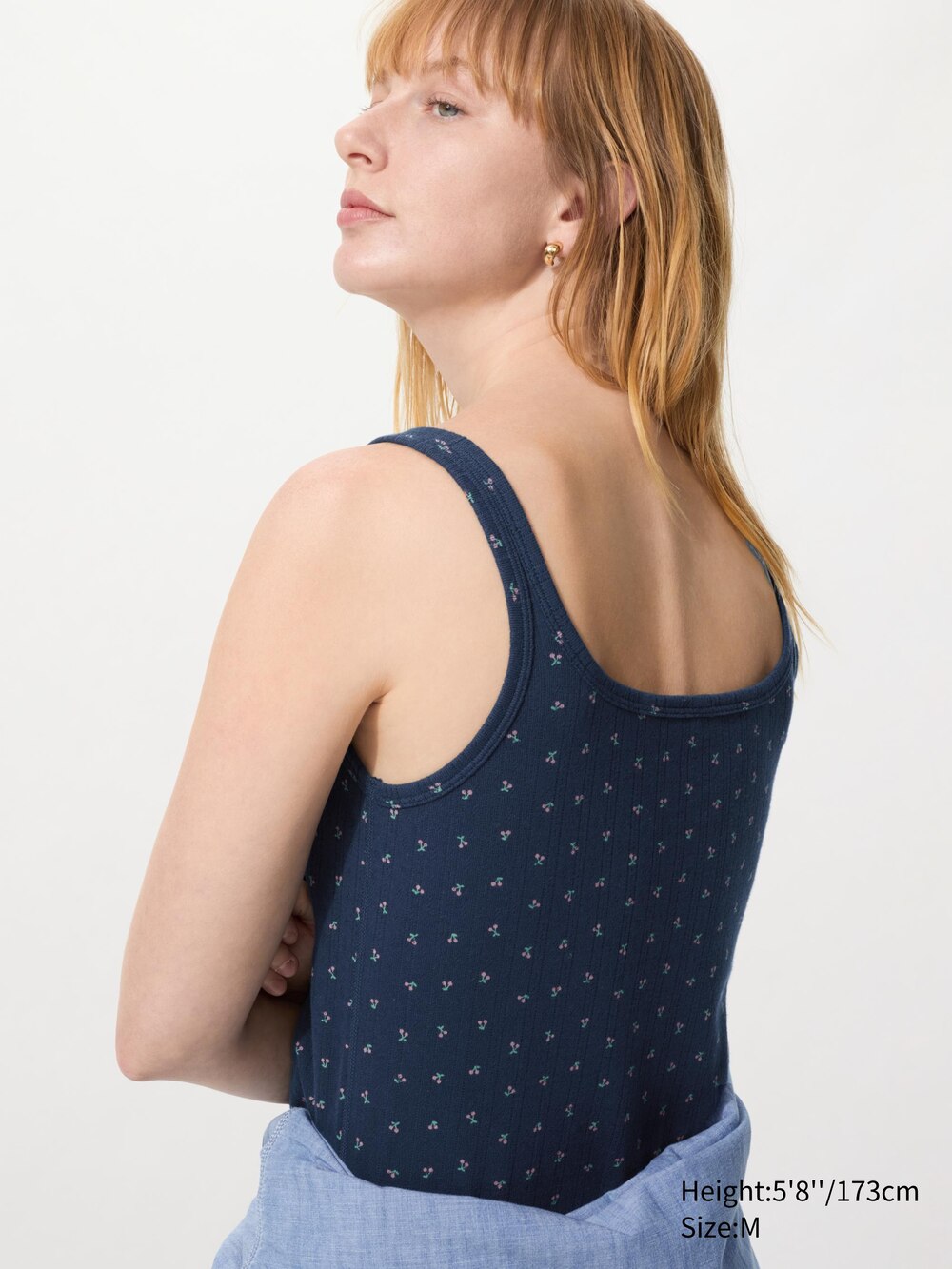 Uniqlo Pointelle Tank Top | Print — фото 3