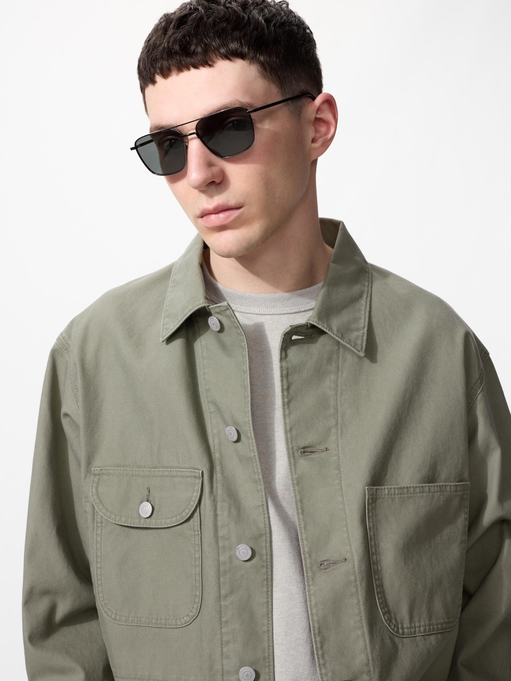 Uniqlo Metal Double Bridge Sunglasses — фото 2