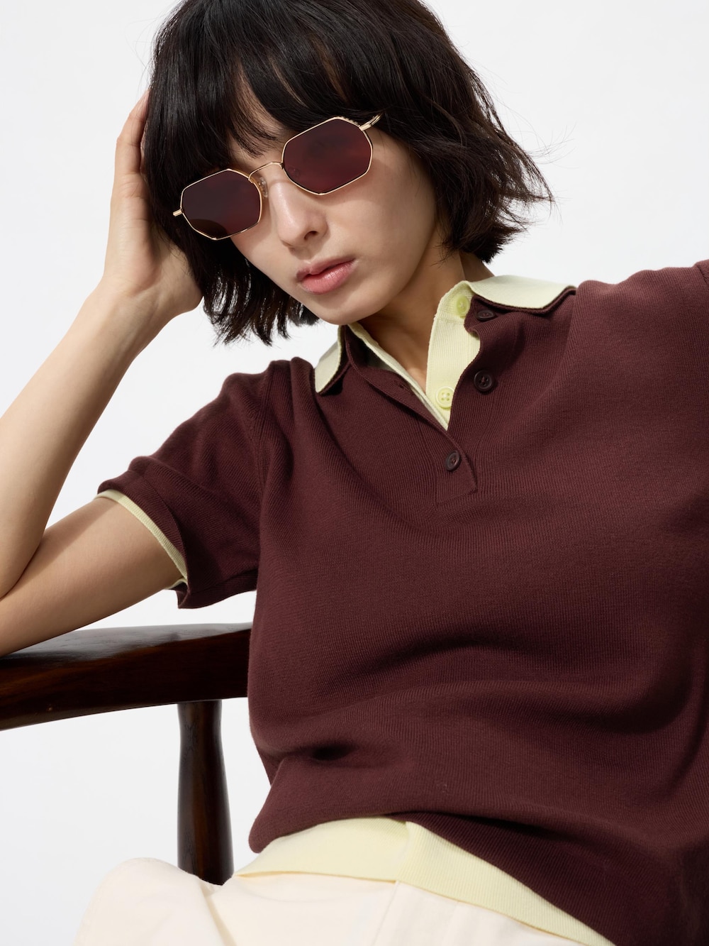 Uniqlo Metal Hexagon Sunglasses — фото 3