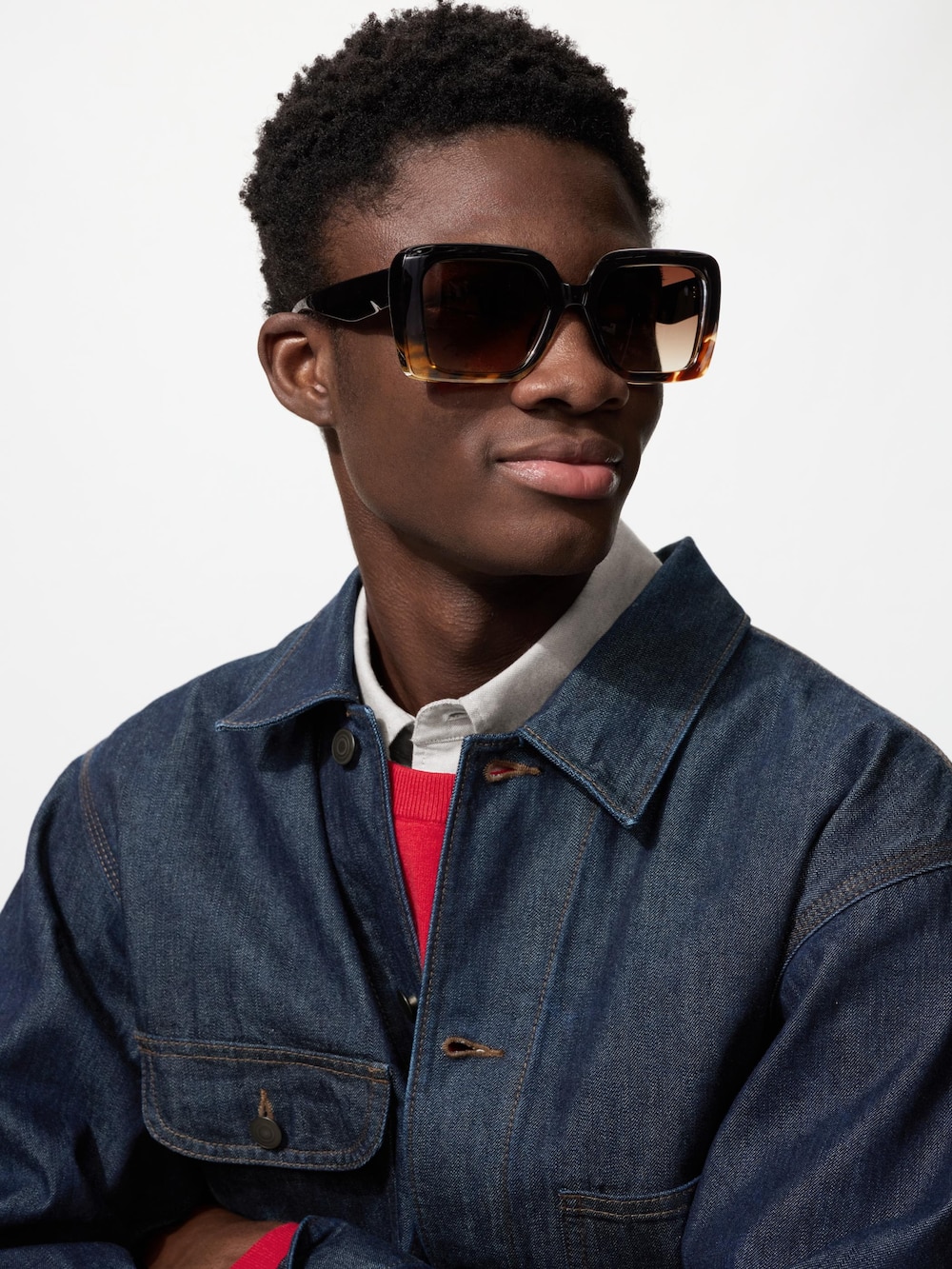 Uniqlo Big Square Sunglasses — фото 2
