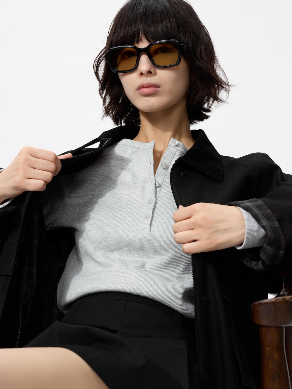 Uniqlo Bold Square Sunglasses — фото 3