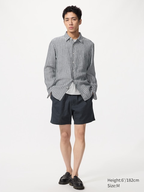 Uniqlo Linen Blend Easy Shorts | 5"