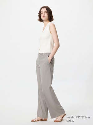 Smart Wide Pants | Striped | Tall