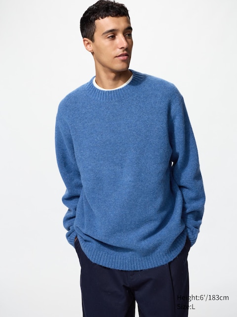 Мужские свитеры Uniqlo Souffle Yarn Sweater