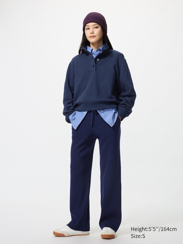 Washable Knit Ribbed Pants