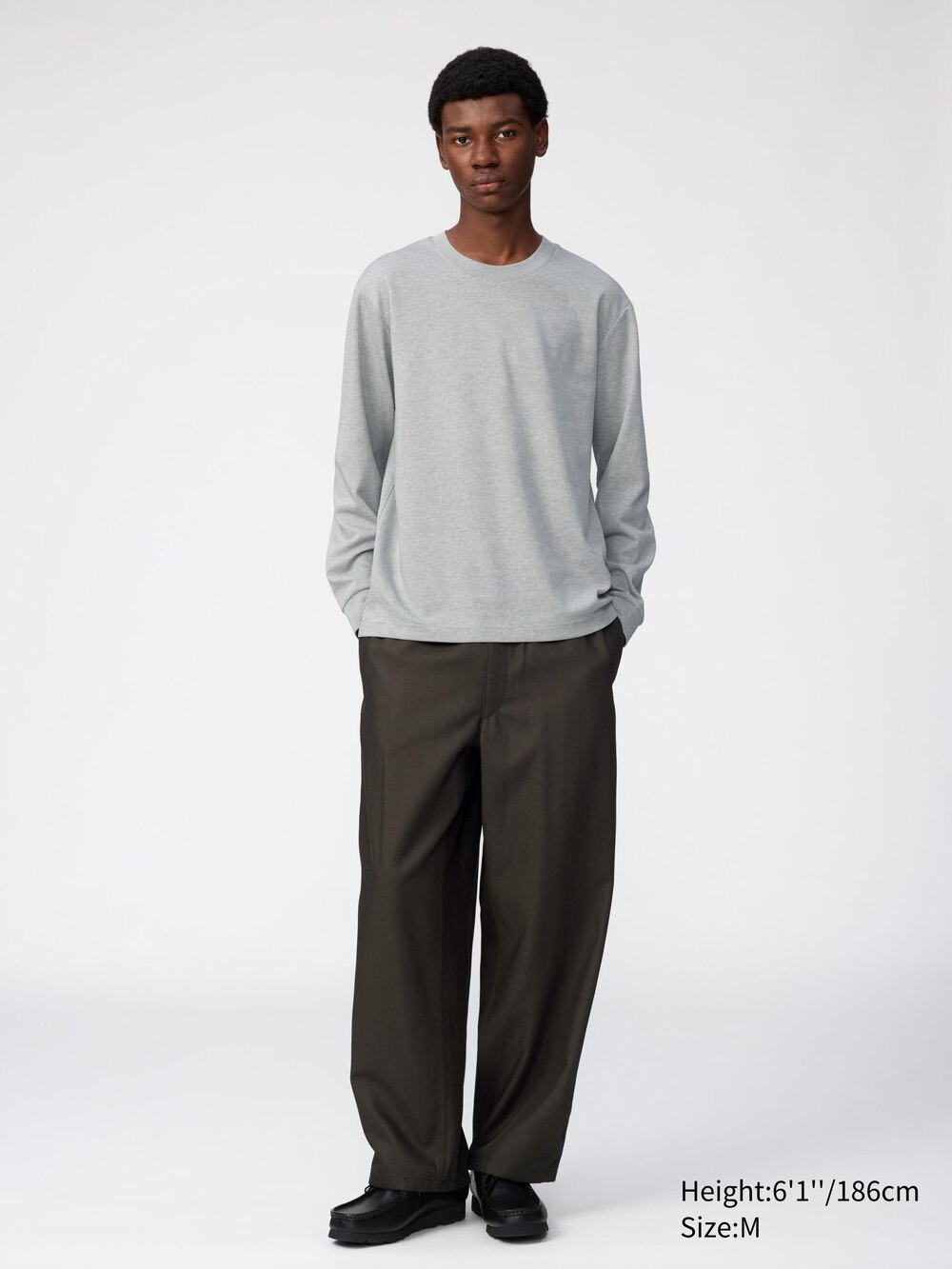 Uniqlo AIRism Cotton Striped T-Shirt — фото 4