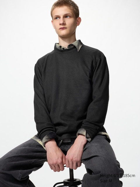 Мужские футболки Uniqlo Soft Knitted Fleece T-Shirt