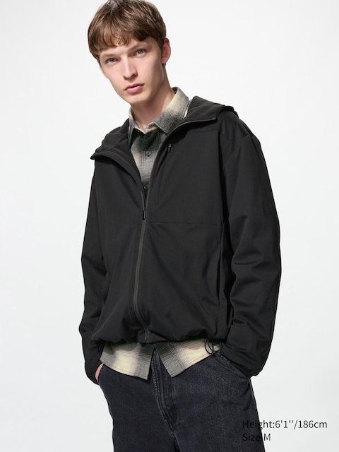 Мужские худи Uniqlo Windproof Fleece Full-Zip