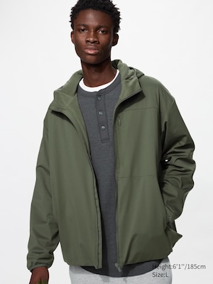 Windproof Fleece Full-Zip Hoodie