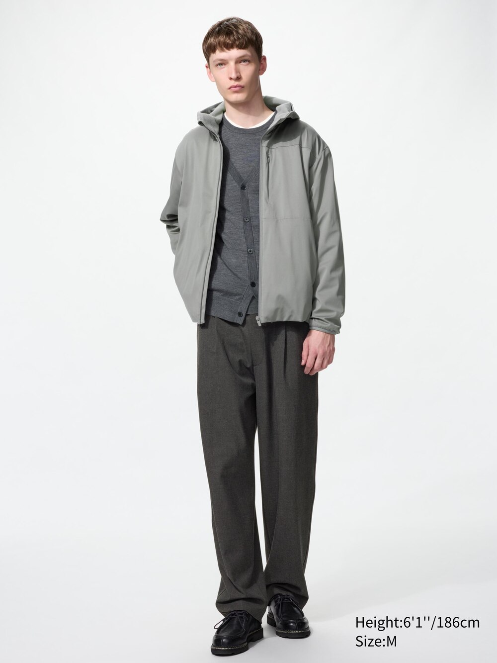 Мужские худи Uniqlo Windproof Fleece Full-Zip — фото 2