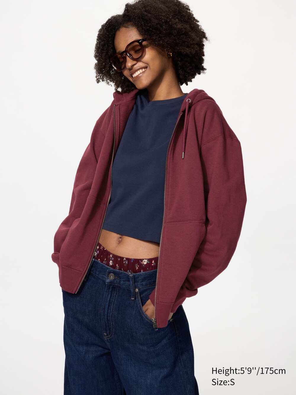 Uniqlo Sweat Full-Zip Hoodie — фото 5
