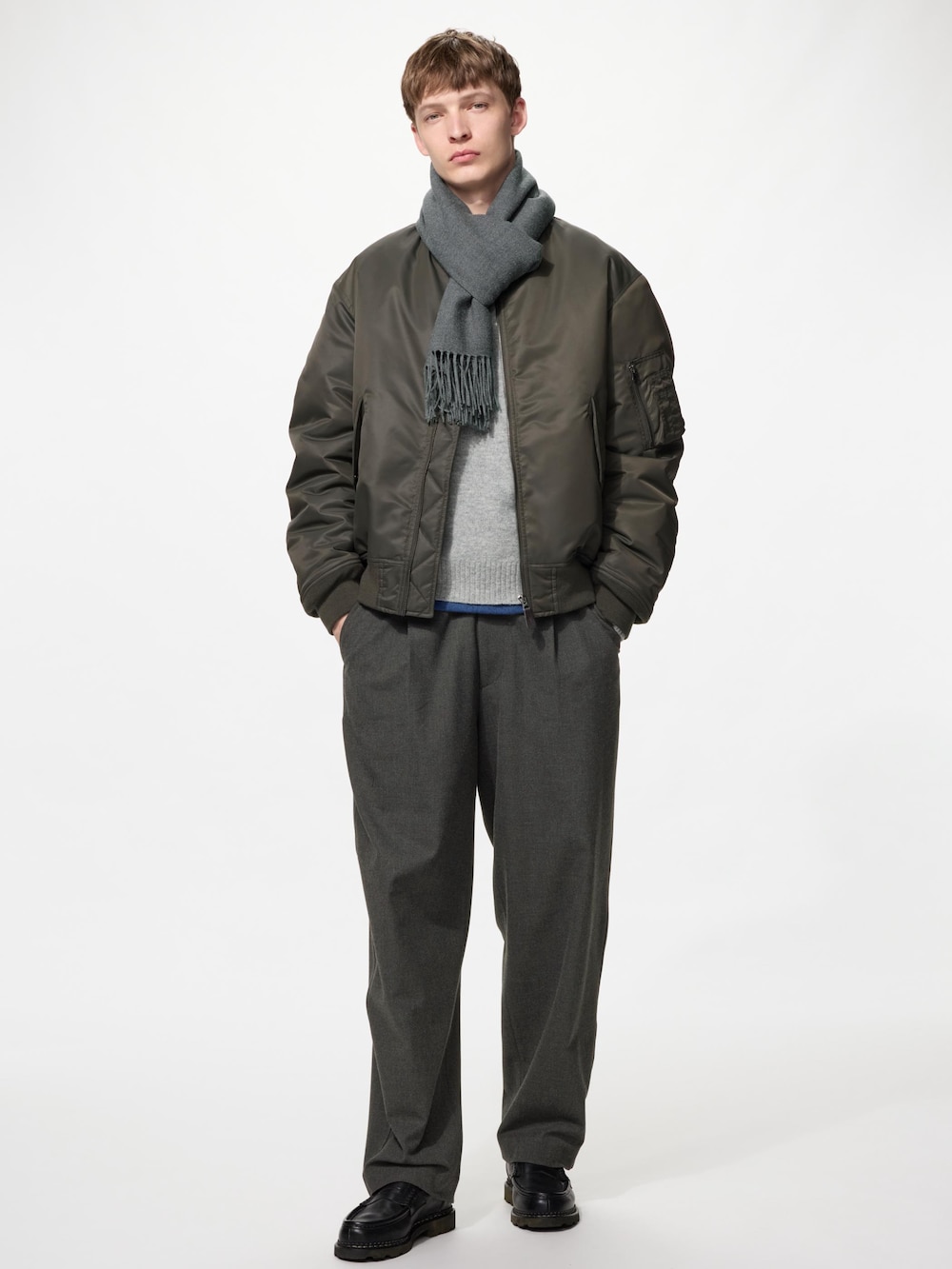 Мужские аксессуары Uniqlo HEATTECH Scarf — фото 3