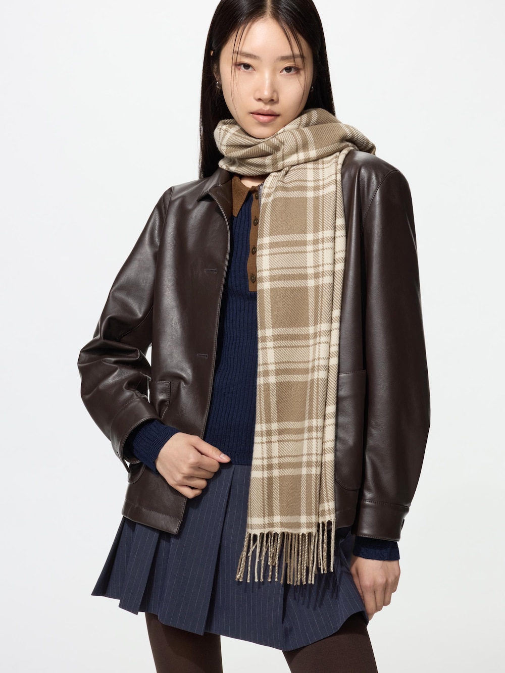Мужские аксессуары Uniqlo HEATTECH Scarf — фото 4