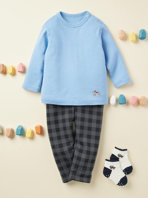 Baby Fleece Leggings | Printed