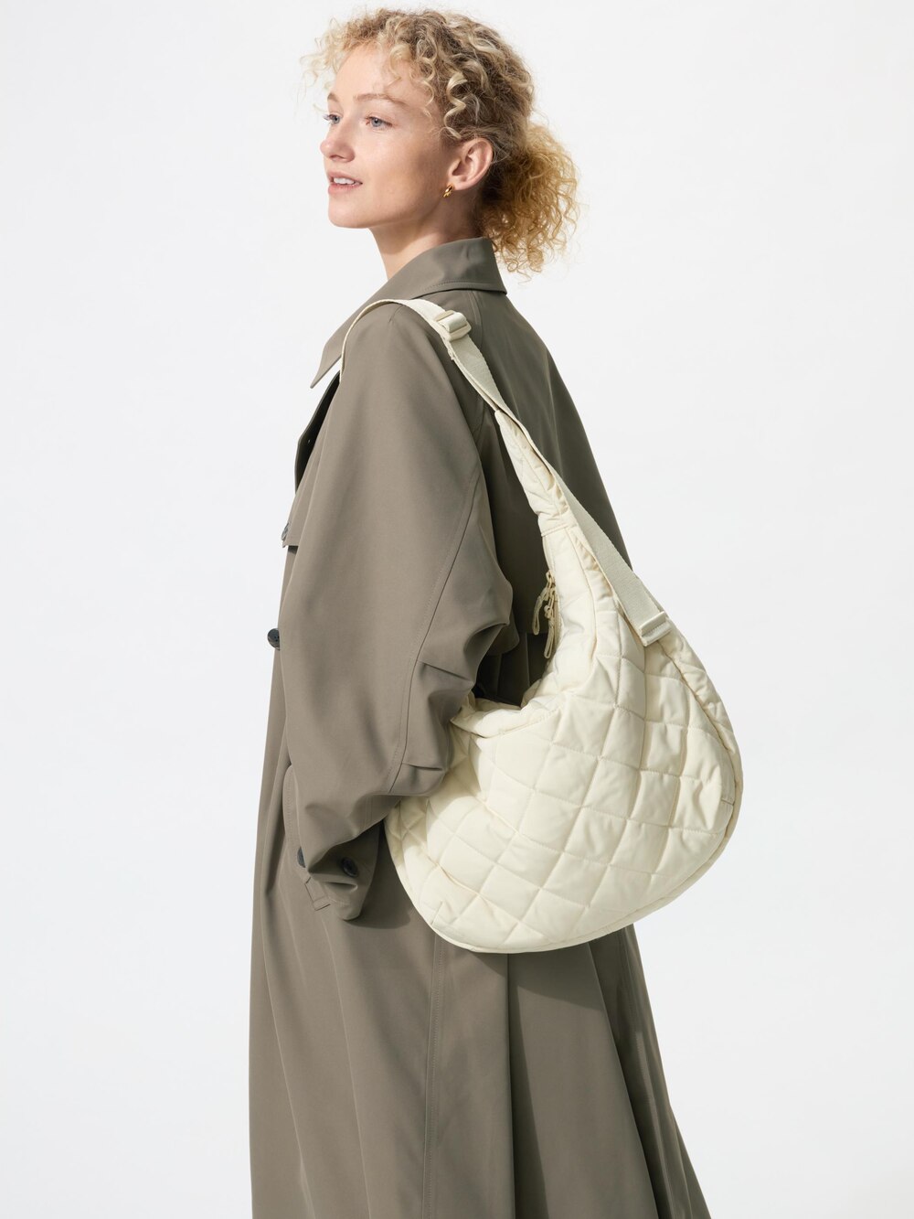 Uniqlo Quilted Puffy Shoulder Bag — фото 3