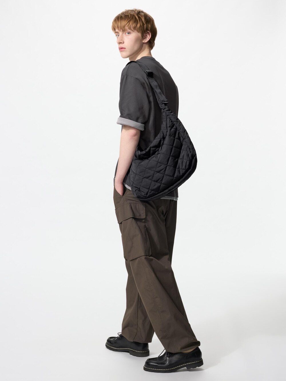 Uniqlo Quilted Puffy Shoulder Bag — фото 5