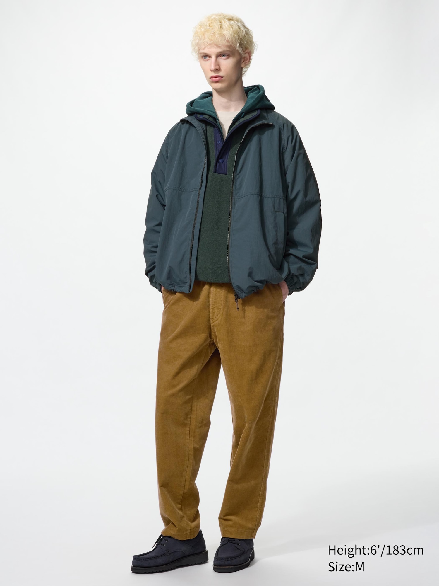 Corduroy Easy Ankle Pants - thumbnail 8