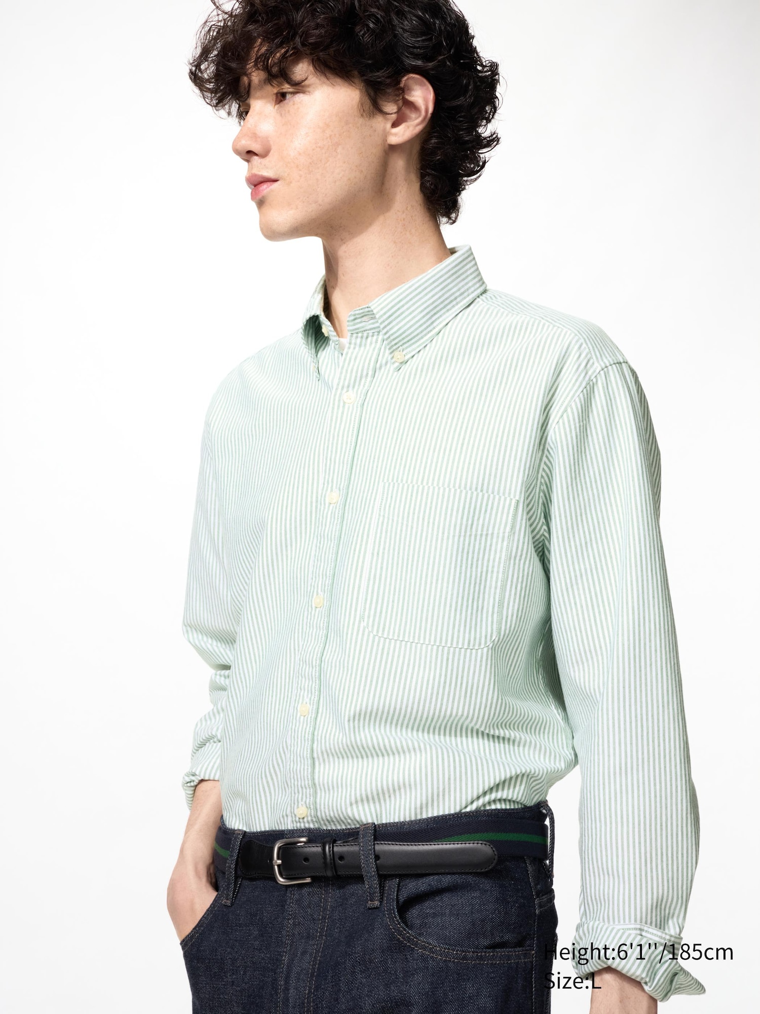 Oxford Slim Shirt | Striped - thumbnail 9