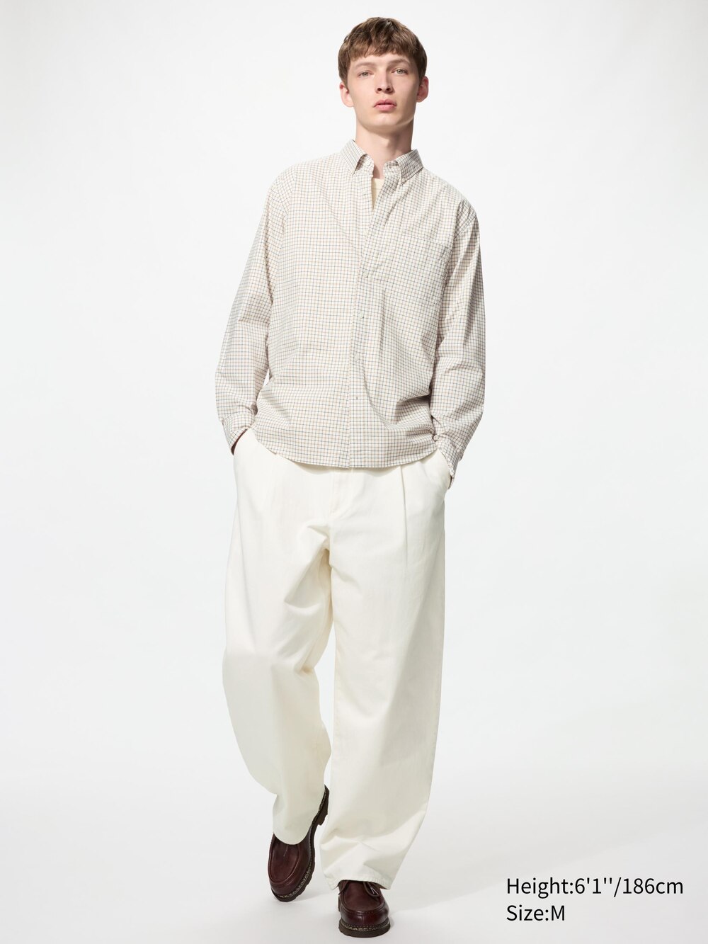 Uniqlo Broadcloth Shirt | Check — фото 2