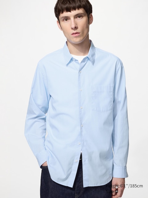 Uniqlo Broadcloth Shirt | Striped