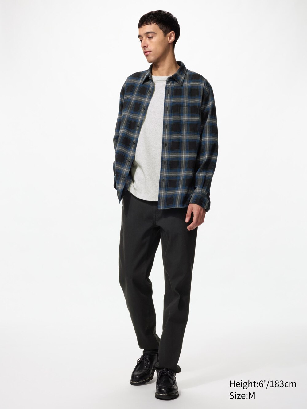 Рубашки Uniqlo Flannel Shirt Tartan Check — фото 3