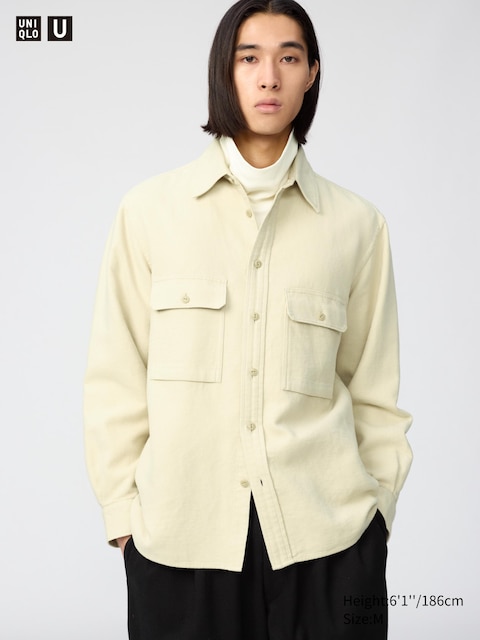 Рубашки Uniqlo Brushed Cotton Shirt